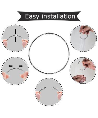 Rnitle Nail Display Set - 100 Transparent Nail Tips & Art Practice Rings for Perfect Nail Designs - Buy Online on GoSupps.com
