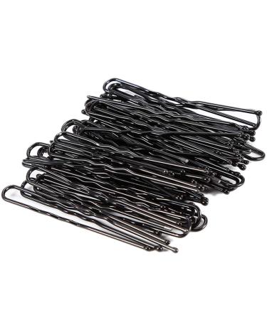 KINGMAS 2 Inch U Shaped Hair Pins (Pack of 180) with Storage Box - Bun Bobby Pins for Hair Styling - Buy Online on GoSupps.com