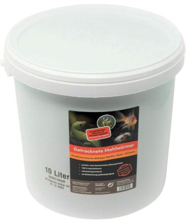 Super Worms 10L - Dried Mealworms for Fish Birds Hedgehogs & More | Ideal Bird & Hedgehog Feed - Buy Online on GoSupps.com