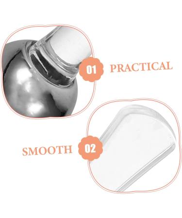  Healvian Healvian Makeup Spatula Skin Care Spatula Cosmetic Spoon for Eye Cream Face Cream Applicator Mini Reusable for Easy Application - Buy Online on GoSupps.com