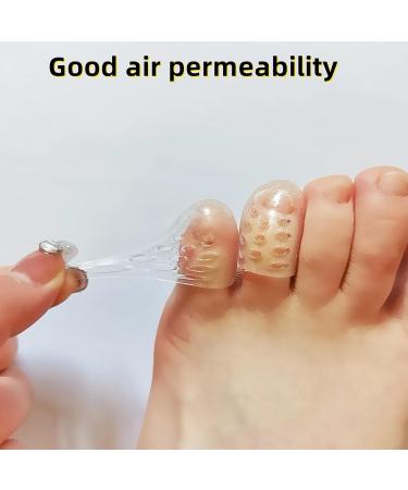 Silicone Toe Protector Caps Set - Anti-Friction for Corns, Blisters, Ingrown Toenails (10) - Buy Online on GoSupps.com