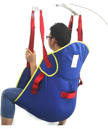 Patient Lift Toileting Sling for Shower Home Use Electric Transfer Belt with Head Support Handicap Commode Patient Lift Slings for Elderly Bariatric Divided U Slings 0620 - Buy Online on GoSupps.com