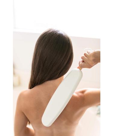GranNaturals Long Curved Lotion Applicator for Back, Feet, and Legs - Sunscreen, Self-Tanning, Acne, Body Wash - Elderly Aid - Buy Online on GoSupps.com