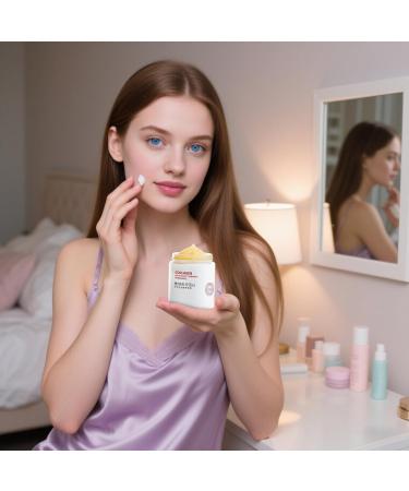 Overnight Wrapping Masque Night Peel Off Facial Mask Deep Hydration Nutrition Firming Sleep Face Cream for Women Girls Girlfriend Mom Wife Sister Family For Dehydrated Flabby - Buy Online on GoSupps.com