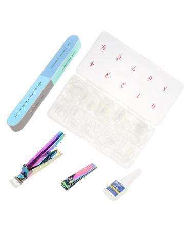 DRESSOOS 1 Set Nail Set Stainless Steel Nail Manicure 13X7cm Assorted Color 3