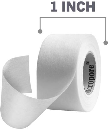 Nexcare Gentle Paper First Aid Tape 1 in X 10 Yds - 2 Pack Bilingual - Ideal for Gauze and Dressing Securing - Buy Online on GoSupps.com