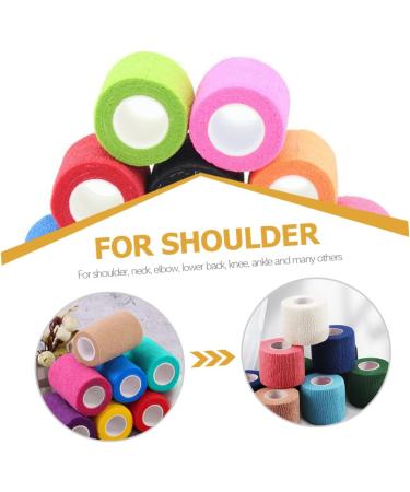 ULTECHNOVO 24 Rolls Sports Tape | Athletic Kinesiology Tape for Muscle Relief | Wear-Resistant Non-Woven Fabric Elastic Tapes for Elbow & Ankle - Buy Online on GoSupps.com