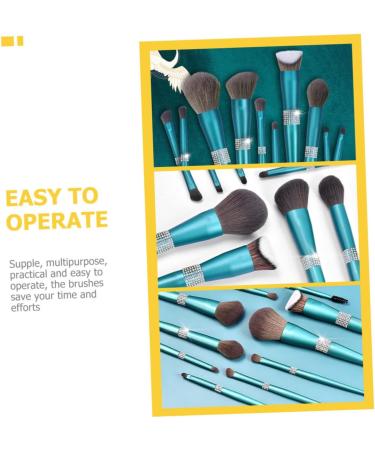 MAGICLULU 3 Sets Diamond Makeup Brush Facial Tools Beauty Tools Makeup Tool Beauty Kit Powder Applicator Eye Tool Brush Portable Brush Eye Shadow Brush Plastic Cosmetic Miss Face - Buy Online on GoSupps.com