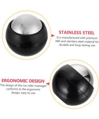 Buy Tovinanna 2nd Hand Massage Ball - Trigger Point Face & Shoulder Roller - Cold Fitness Tool for Deep Tissue Relief - Buy Online on GoSupps.com