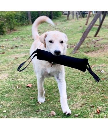 Dongker Bite Sausage for Dogs | 30cm Tug Toy with Loops | K9 Training & Obedience IGP IPO | Durable Green Design - Buy Online on GoSupps.com