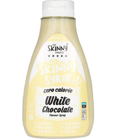 The Skinny Foods Twin Pack Salted Caramel & White Chocolate Flavored Dessert Topping Syrup Sugar Free Zero Calories - Buy Online on GoSupps.com