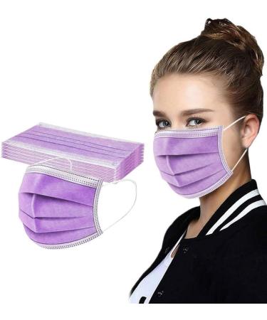 Buy Amyglin 50PC Disposable 3-Layer Non-Woven Fabric Mouth-Nose Protection Bandana - Butterfly Motif Breathable & Multifunction for Adults - Buy Online on GoSupps.com