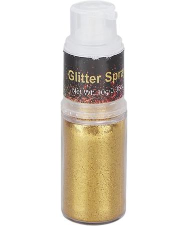 Golden Glitter Spray 10g - Versatile Glitter Powder for Face Body Nails & Makeup Artistry - Buy Online on GoSupps.com