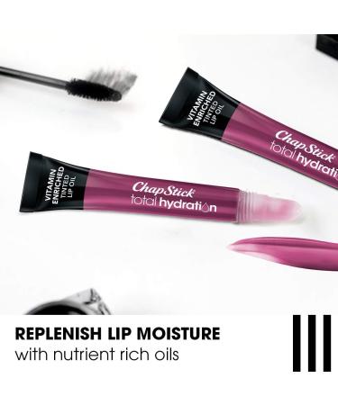 ChapStick Total Hydration Sheer Plum Tinted Lip Oil Tube - 0.24 Oz - Buy Online on GoSupps.com