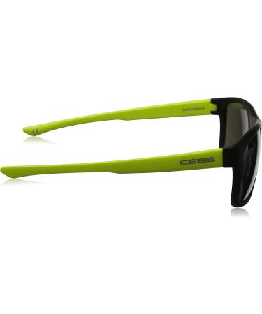 C b Jorasses M Sunglasses | Matt Petrol Orange & Matt Black Lime | Unisex Adult | International Shipping Available - Buy Online on GoSupps.com