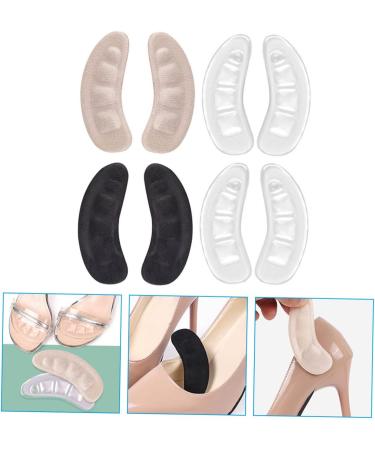 Buy Gatuida 8 Pairs Anti-Wear Stickers for High Heels & Boots | Non-Slip Heel Grips & Metatarsal Pads for Women's Shoes - Perfect for Oversized Sandals - Buy Online on GoSupps.com