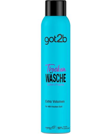 got2b Schwarzkopf Dry Shampoo Extra Volume (2 x 200 ml) Dry Shampoo with Instant Fresh Effect & Volume Boost Dry Shampoo without Residue with up to 48 Hours of Fragrance 151.00 g (Pack of 2) - Buy Online on GoSupps.com