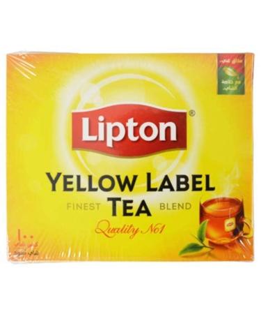 Lipton Yellow Label Tea Bags 100ct (Pack of 4)