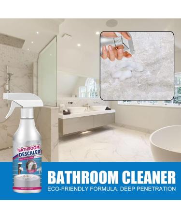 60ml Bathroom Descaler Spray Stubborn Stains Cleaner Bathroom Descaler Spray Bathroom Descaler Cleaner All Purpose Bubble Cleaner Foam Spray (2PC) - Buy Online on GoSupps.com