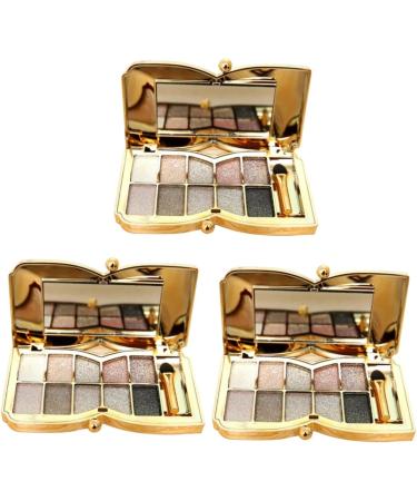 DOITOOL 3pcs Glitter & Makeup # Eyeshadow Mirror Flash Colorful Shadow Brush With Colors Eye 1 count (Pack of 1) As Shownx3pcs - Buy Online on GoSupps.com
