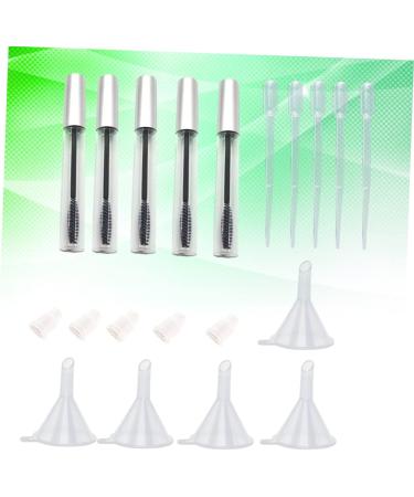 OHPHCALL 15 Pcs Eyelash Tube Clear Mascara Tube Lip Gloss Tubes with Wand Tube with Eyelash Brush 1 g (Pack of 1) As Shownx3pcs - Buy Online on GoSupps.com