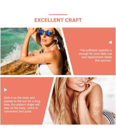 Buy Mobestech Sunbathing Eye Stickers - Heart-Shaped Copper Plate Tanning Seal - International Shipping - Buy Online on GoSupps.com
