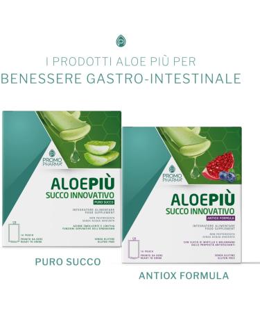  PromoPharma ALOE PLUS ANTIOX FORMULA 100% PURE ALOE VERA GEL REAR WITH MIRTILLE AND MELOGRANO - ALOE VERA SUQUE DEPURATING AND DEGESTIVE BEVANDA WITH ALOE VERA IN POUCH PRACTICES - Buy Online on GoSupps.com