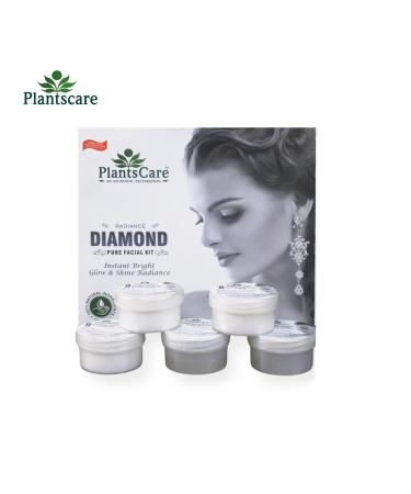 Buy Plants Care Radiance Diamond Pure Facial Kit Mini 100g - Enhance Your Skin Glow | International Shipping Available - Buy Online on GoSupps.com