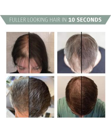 LEON MIGUEL All In One Box Hair Fiber Fibre Hold Spray + Applicator Premium Scattered Hair/Pouring Hair with Instant Effect for Secret Corners Hair Loss and Light Hair - Hair Powder (Grey) - Buy Online on GoSupps.com