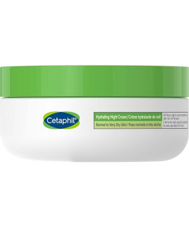 Cetaphil Hydrating Night Cream for Face (48gr) - Made with Hyaluronic Acid and Olive Oil Extract - 24Hr Intense Hydration - Fragrance-Free Paraben-Free - For Dry and Sensitive Skin Hydrating Night Cream (48g) - Buy Online on GoSupps.com
