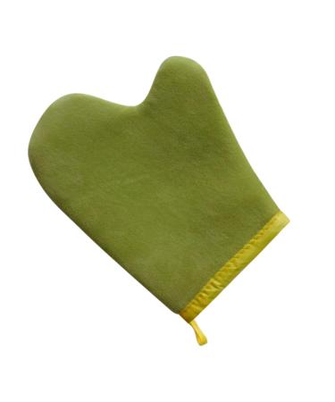 Tanning Mitt Applicator Microfiber Tan Glove Tanning Lotion Applicator Glove Bronzing Applicators Self Tanning Mitts Nonslip Elastic Wrist Glove with Precise Coverage Front