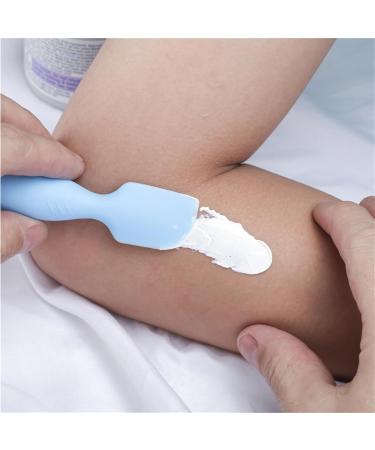Huaqgu Diaper Cream Spatula - Silicone Baby Bottom Brush for Newborns & Infants with Suction Base | Easy Diaper Cream Applicator - Buy Online on GoSupps.com