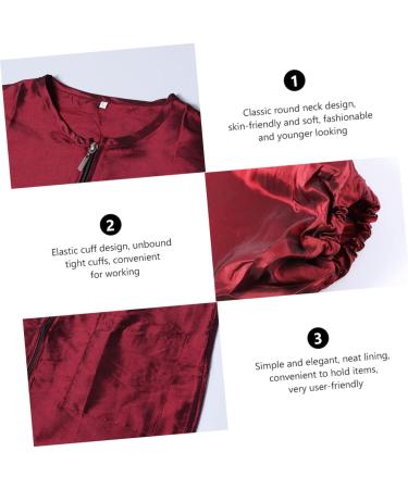 minkissy Water Proof Apron Cooking Apron Bbq Apron Salon Stylist Apron Sleeve Smock for Adults Barber Uniform Hair Salon Shawl Kitchen Apron Coffee Apron Jacket Work Barbecue Overalls - Buy Online on GoSupps.com