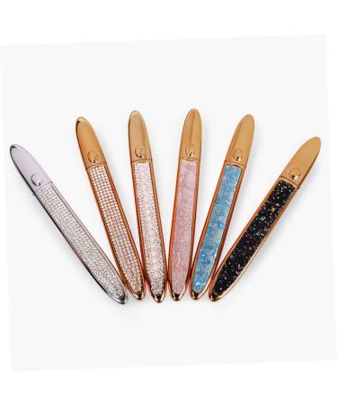 VINTORKY 2pcs Diamond Eyeliner Liquid Eye Liner Eyeliner Liquid Pen Lash Accessories Rose Gold Plated Assorted Color - Buy Online on GoSupps.com