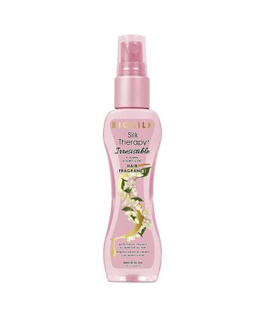 BioSilk Irresistible Collection Silk Therapy Hair Fragrance 2.26oz. Jasmine & Honey Scent  2.26 ounces Pink
