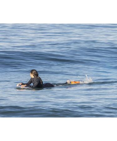 DORSAL Bodyboard Swim Fins - Grey/Orange Large, Men's US 10-11 | Natural Gum Rubber for Swimming, Diving, Surfing - Buy Online on GoSupps.com