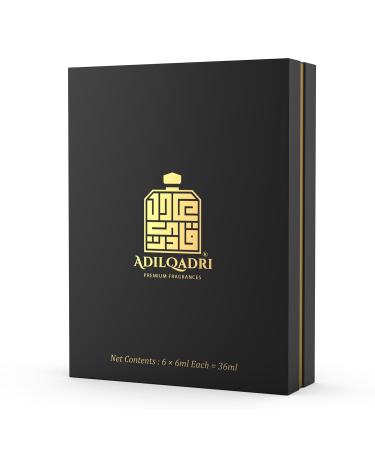 Adilqadri Assorted Luxury Alcohol Free Long Lasting Roll-on Attar Perfume Gift Set for Unisex Alcohol-free for All Occasions (6 Ml/0.2 Fl Oz Each) - Buy Online on GoSupps.com