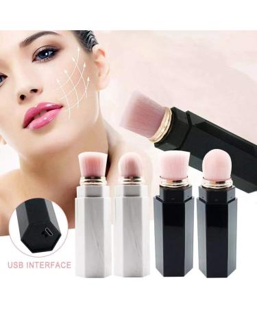 ecaqlin Electric Makeup Brushes Telescopic Foundation Brush USB Rechargeable Lipstick Size Professional Cosmetic Brush A - Buy Online on GoSupps.com