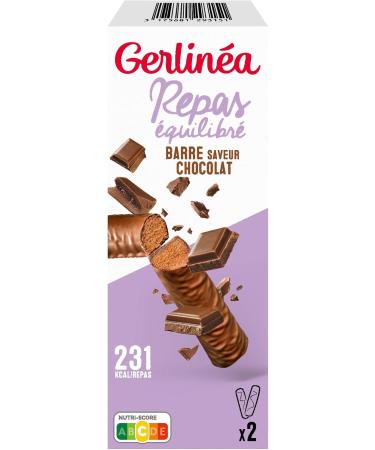 Gerlin a Chocolate Meal Bar - Pack of 12 boxes (12x 2 bars) - Buy Online on GoSupps.com