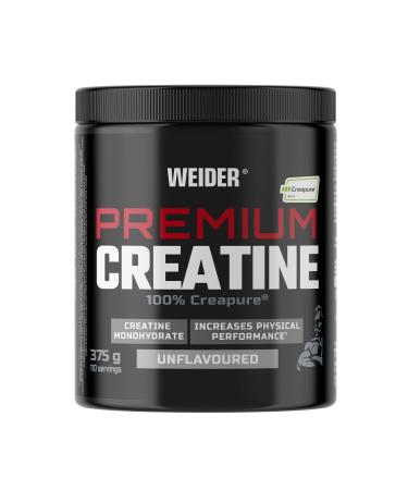 Weider Premium Creatine (375g) Neutral Taste. 100% Creapure Creatine Monohydrate, Sugar Free, Vegan, Increases Physical Performance (110 Servings)