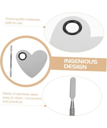 FRCOLOR 2 Sets Palette Makeup Kit | Manicure Tools & Stainless Steel Spatula | Artist Pigment Mixing Tray & Nail Art Supplies - Buy Online on GoSupps.com