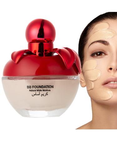 Kasmole Full Foundation Coverage | Full Coverage Foundation for Skin | Breathable & Non-greasy Sweat-proof Nourishing & Moisturizing Formula for All Kasmole