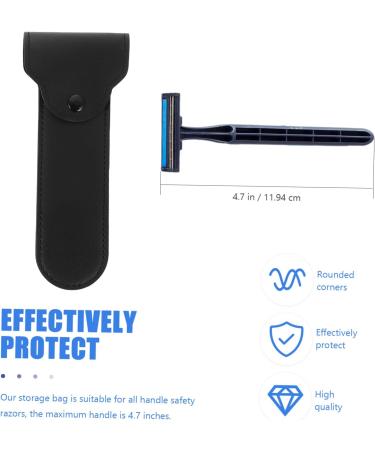 Doitool Portable Razor Storage Bag - Gently Store & Protect Your Razors | Travel Case & Accessories - Buy Online on GoSupps.com