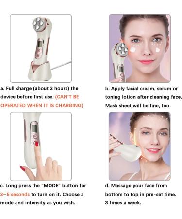 Daily Skin Care Massager - Anti-Aging Moisturizing and Wrinkle Reducing for Face & Neck | Firming & Stress Relief - Buy Online on GoSupps.com