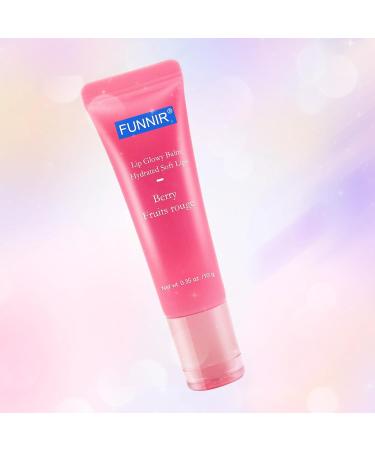 Moisturizing Lip Glowy Balm - Berry Scent | Lightweight Hydrating Lip Balm for Sheer Tint | 10g Shea Butter Formula - Buy Online on GoSupps.com