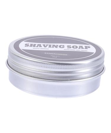Magiclulu 1stk Razing soap facilitation razor soap Bart Razor cream Face wash soap body cleaning mature skin care soap cosmetics cleaning soap care set shaving man coffee 7.1x7.1cm