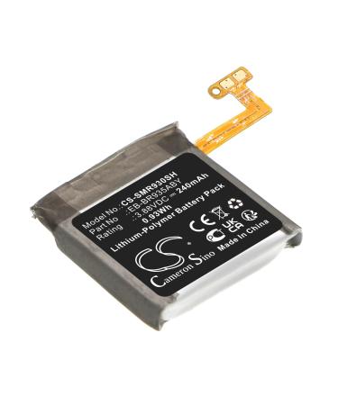 Battery Compatible with Samsung Galaxy Watch 6 40mm SM-R930 SM-R935 P/N: EB-BR935ABY GH43-05156A 240mAh