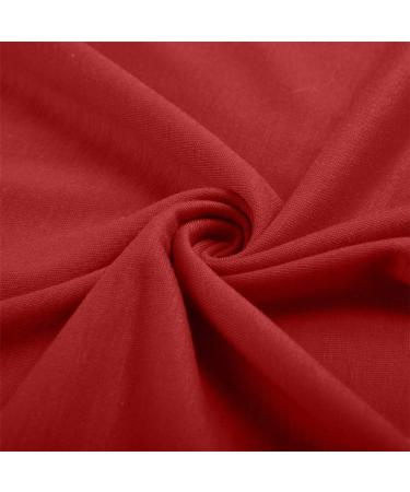 Aniywn Women's Sleeveless Feather Print Summer Tank Top Camisole - Small Red - Buy Online on GoSupps.com