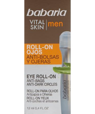 BABARIA Men Roll-On Anti-Ojeras & Anti-Shadow - 1 Pack (0.012 kg) | Brighten Eyes & Reduce Dark Circles | Ships Internationally - Buy Online on GoSupps.com