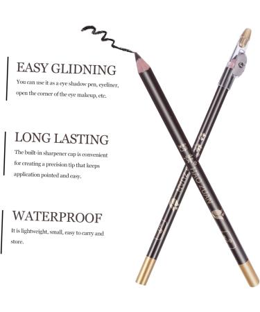 TOVINANNA 24 pcs make up kit Makeup Pen eyebrow makeup tool black pencils Wooden tool Accessories 1 count (Pack of 1) Coffeex3pcs - Buy Online on GoSupps.com